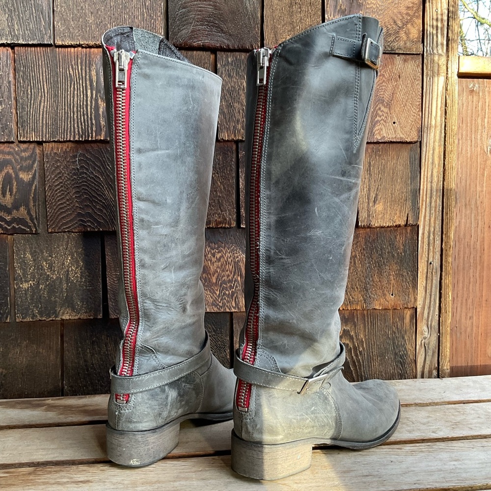 Charles David Zipper boot